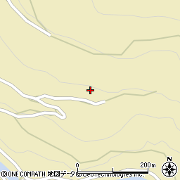 高知県長岡郡大豊町立川上名413周辺の地図