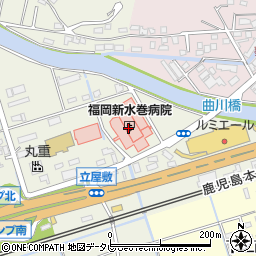 福岡新水巻病院 訪問リハビリテーション周辺の地図