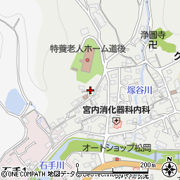 愛媛県松山市溝辺町697周辺の地図