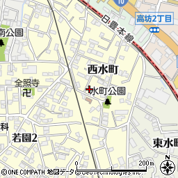 福岡県北九州市小倉南区西水町7-37周辺の地図