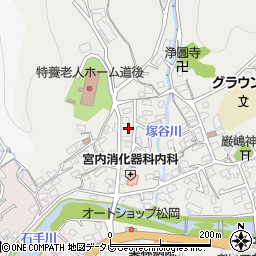 愛媛県松山市溝辺町711周辺の地図
