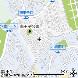 小鷺田団地３棟周辺の地図