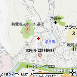 愛媛県松山市溝辺町712周辺の地図