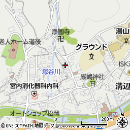 愛媛県松山市溝辺町557周辺の地図