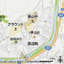 愛媛県松山市溝辺町441周辺の地図