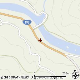 徳島県那賀町（那賀郡）掛盤（上榎回り）周辺の地図