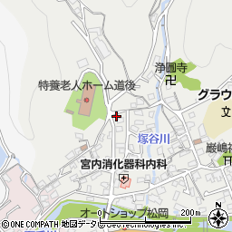 愛媛県松山市溝辺町715周辺の地図