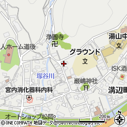 愛媛県松山市溝辺町542周辺の地図