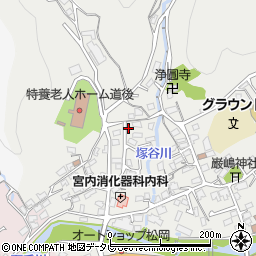 愛媛県松山市溝辺町610-2周辺の地図