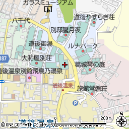 大和屋本店　能舞台「千寿殿」周辺の地図