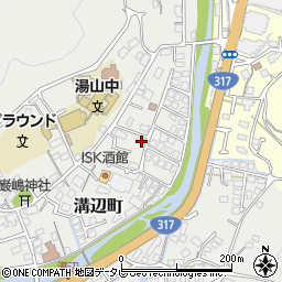 愛媛県松山市溝辺町451-4周辺の地図