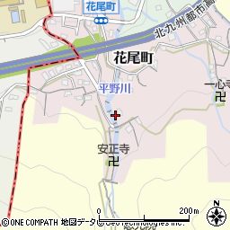 福岡県北九州市八幡東区花尾町8周辺の地図