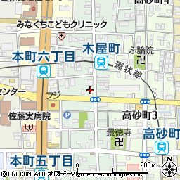 愛媛新聞　エリアサービス清水周辺の地図
