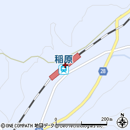 和歌山県日高郡印南町周辺の地図