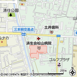 株式会社西日本ファーマシー　アイン薬局山西店周辺の地図