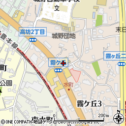 北九州日産モーター小倉霧ヶ丘店周辺の地図