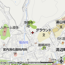 愛媛県松山市溝辺町543周辺の地図