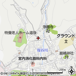 愛媛県松山市溝辺町742周辺の地図