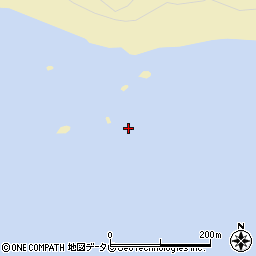 横塚根周辺の地図