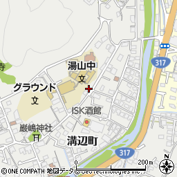 愛媛県松山市溝辺町507周辺の地図