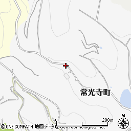 愛媛県松山市常光寺町周辺の地図