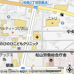 ヒマラヤ松山店周辺の地図