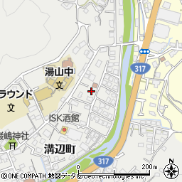 愛媛県松山市溝辺町451-19周辺の地図