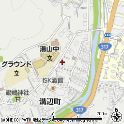 愛媛県松山市溝辺町1025-6周辺の地図