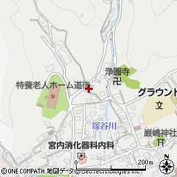 愛媛県松山市溝辺町甲-741周辺の地図