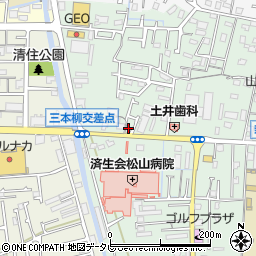 長楽 本場中華料理周辺の地図