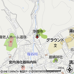 愛媛県松山市溝辺町548周辺の地図