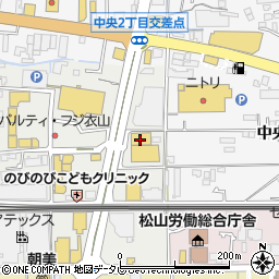 ヒマラヤ松山店周辺の地図