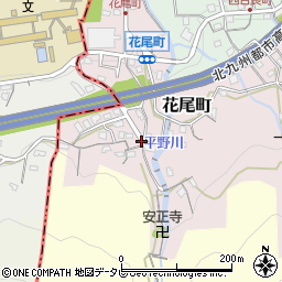 福岡県北九州市八幡東区花尾町5周辺の地図