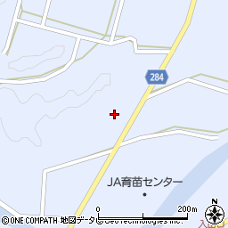 徳島県阿南市新野町（大歳）周辺の地図