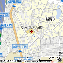 西日本シティ銀行マックスバリュエクスプレス城野店 ＡＴＭ周辺の地図