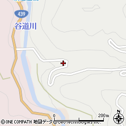 徳島県三好市東祖谷麦生土92-4周辺の地図