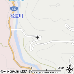 徳島県三好市東祖谷麦生土92-2周辺の地図