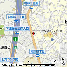 恵友会城野クリニック周辺の地図