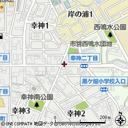 石松生花店周辺の地図