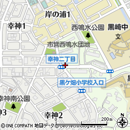 吉田硝子店周辺の地図