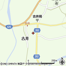 和歌山県日高郡印南町古井551周辺の地図