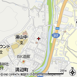 愛媛県松山市溝辺町451周辺の地図