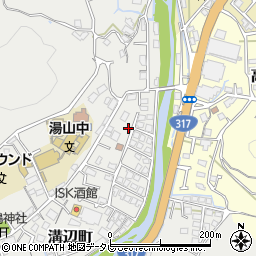 愛媛県松山市溝辺町451-7周辺の地図
