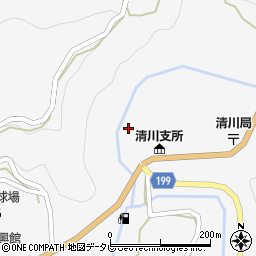 和歌山県日高郡みなべ町清川2231周辺の地図