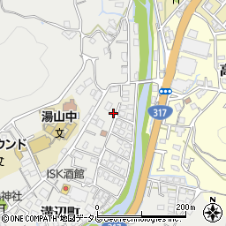 愛媛県松山市溝辺町451-6周辺の地図