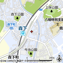 ヤマザキＹショップ森下町井原店周辺の地図