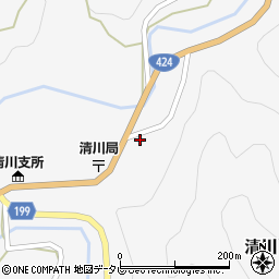 和歌山県日高郡みなべ町清川2165周辺の地図