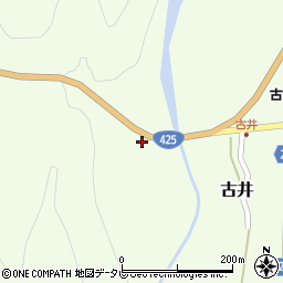 和歌山県日高郡印南町古井313周辺の地図
