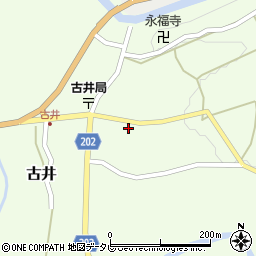 和歌山県日高郡印南町古井595周辺の地図