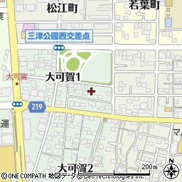 〒791-8057 愛媛県松山市大可賀の地図